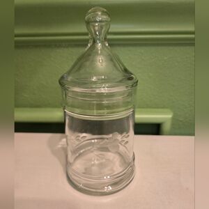 Vintage Princess House Crystal Apothecary Jar 7"